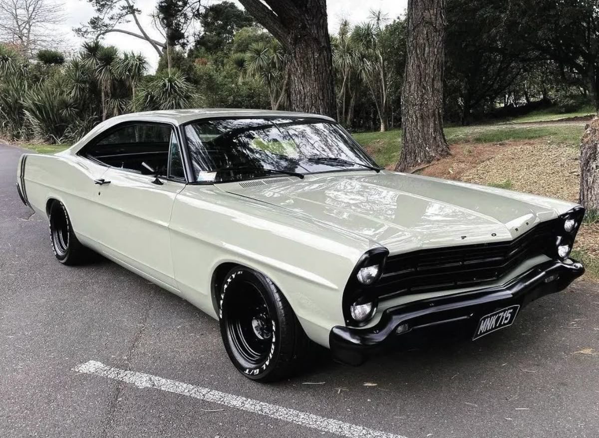 Restored classic Ford